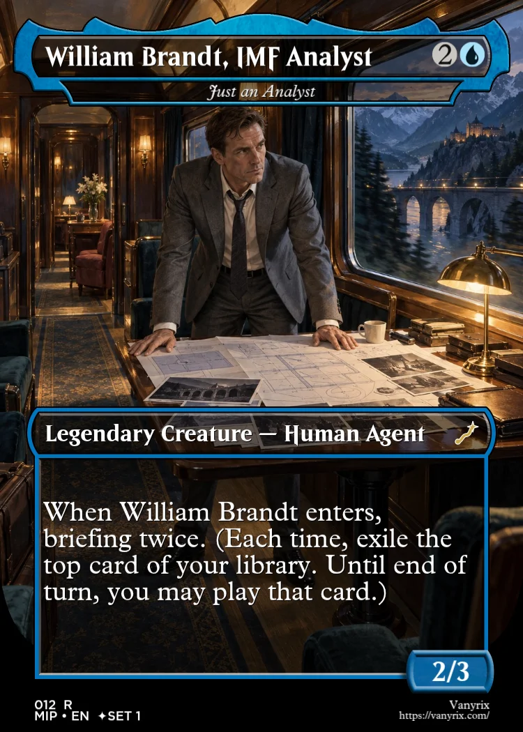 William Brandt, IMF Analyst