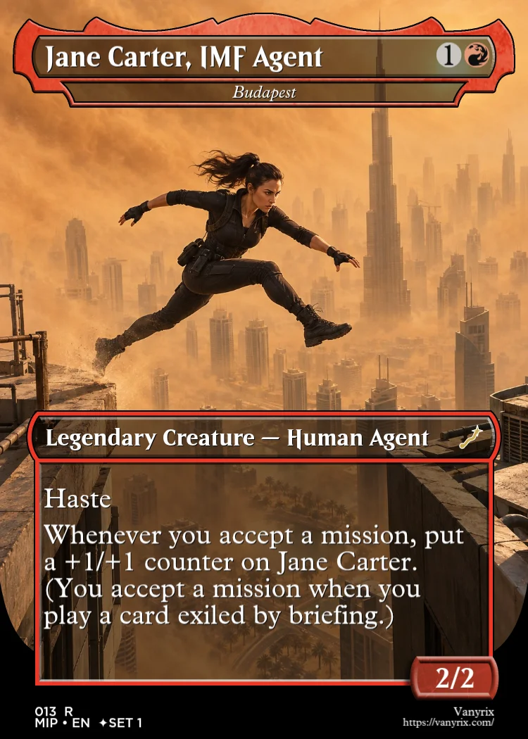 Jane Carter, IMF Agent