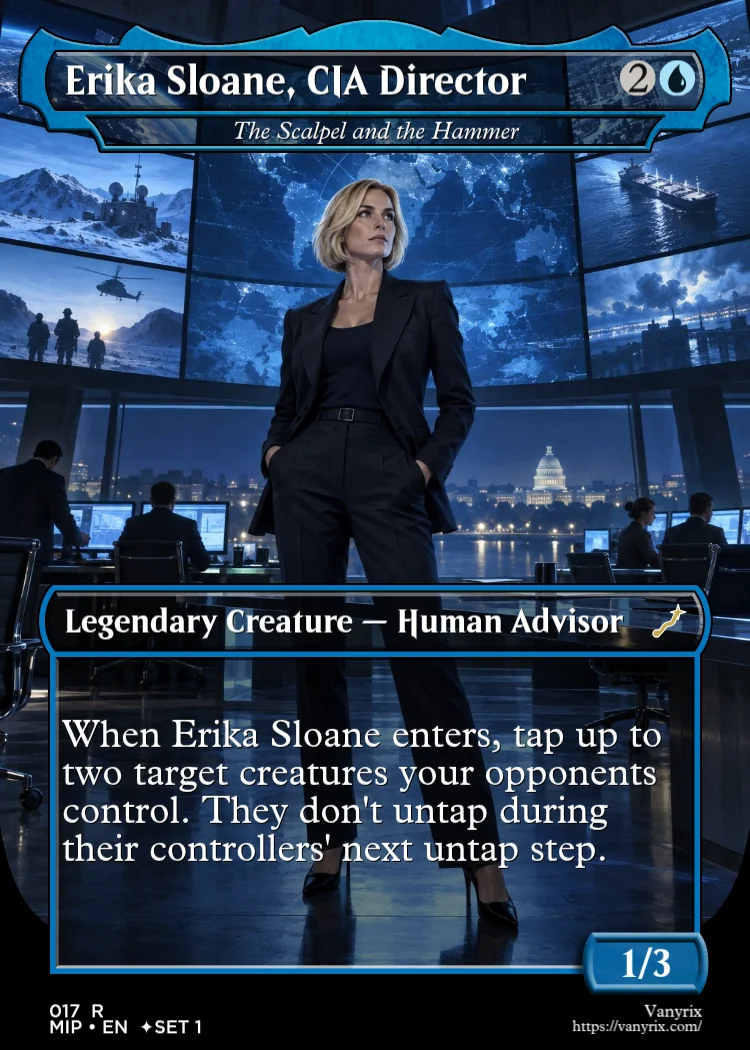 Erika Sloane, CIA Director