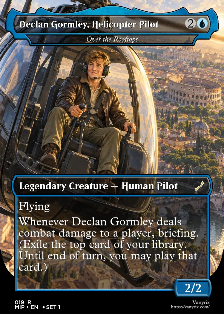 Declan Gormley, Helicopter Pilot