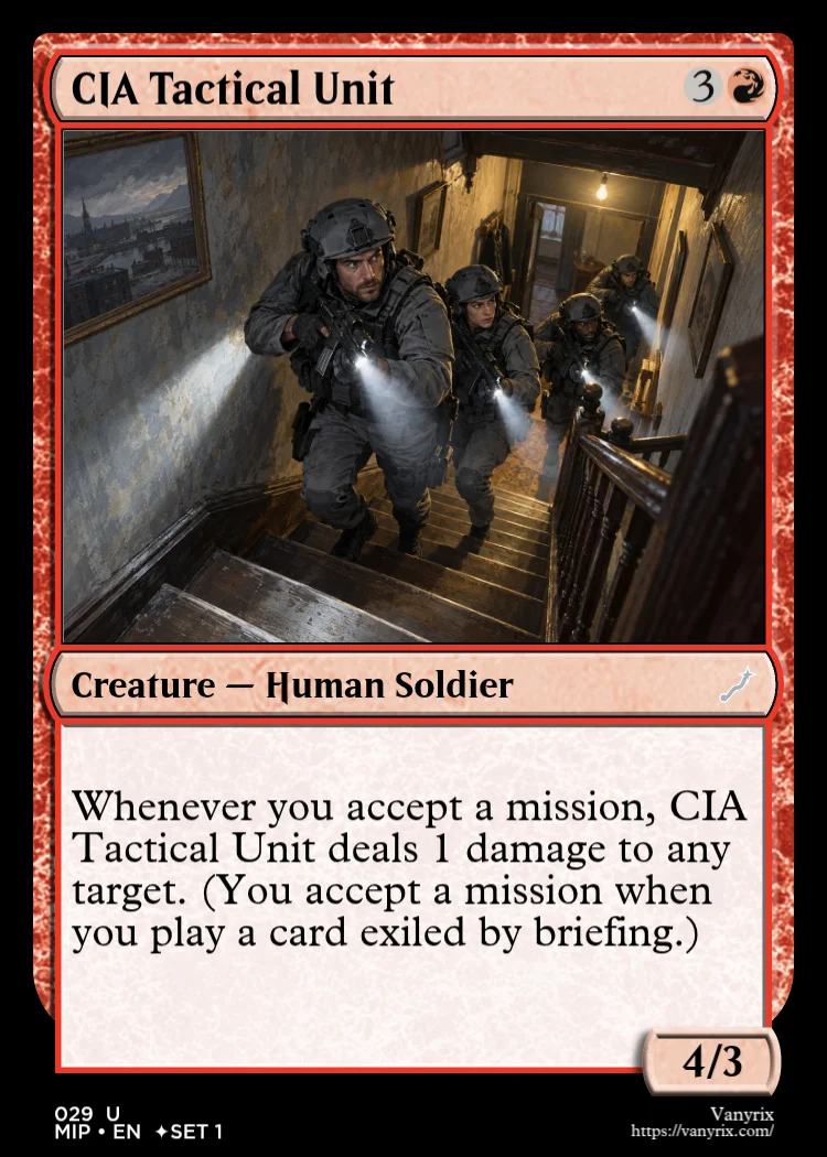CIA Tactical Unit