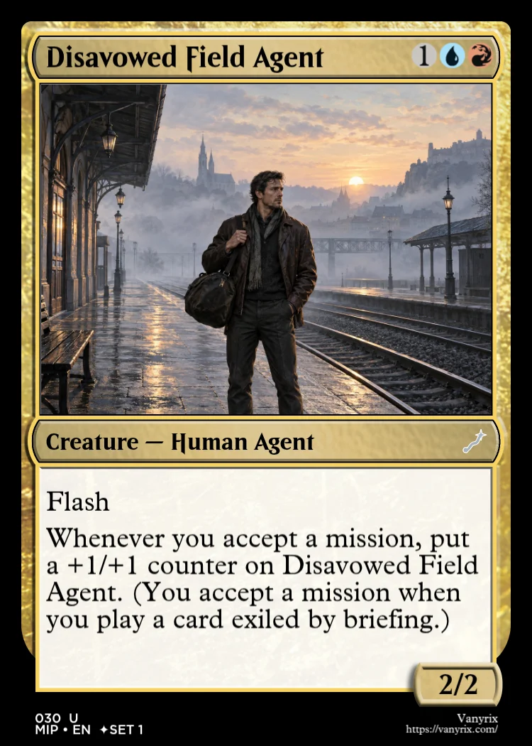 Disavowed Field Agent
