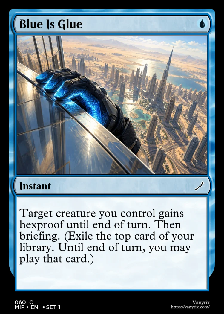 Blue Is Glue