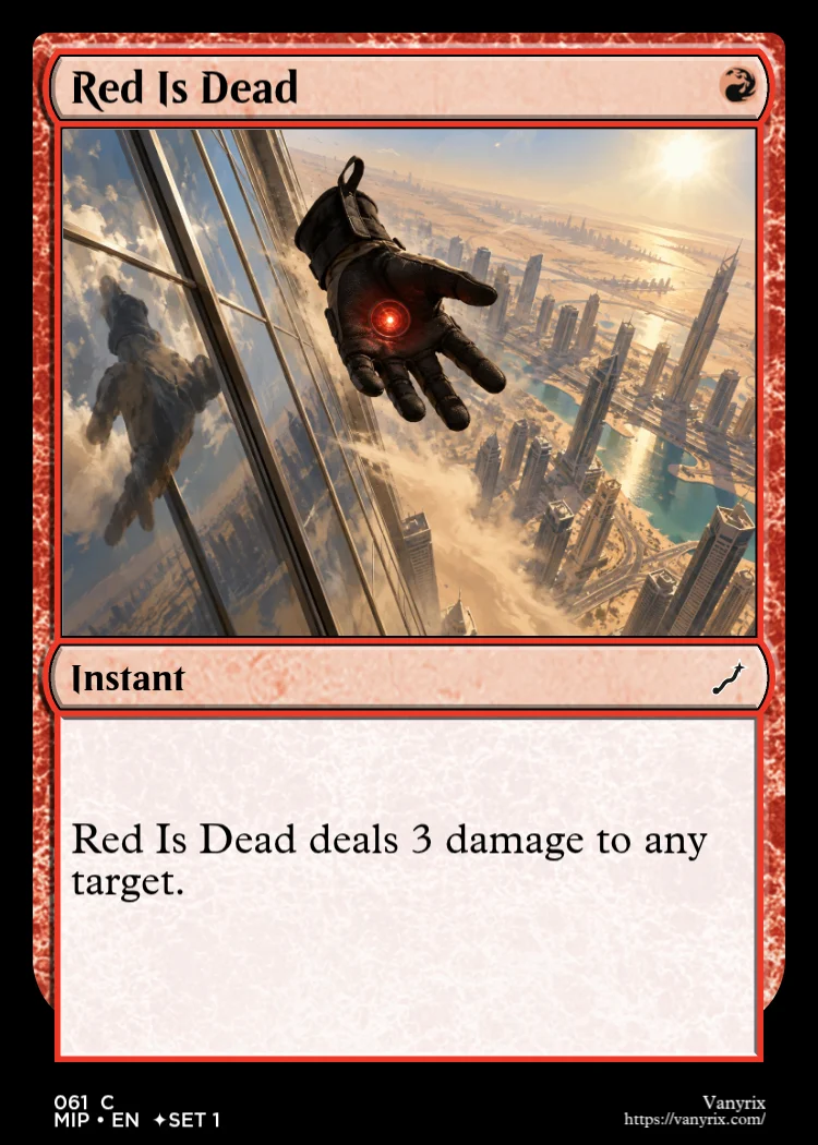 Red Is Dead