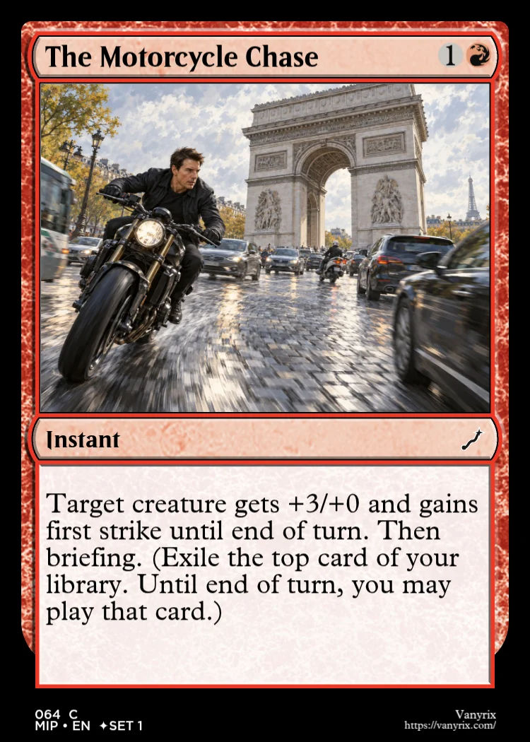 The Motorcycle Chase