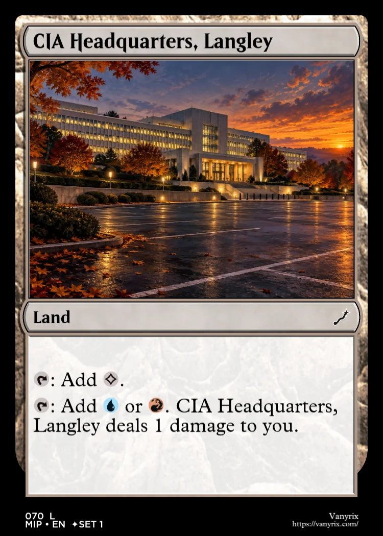 CIA Headquarters, Langley