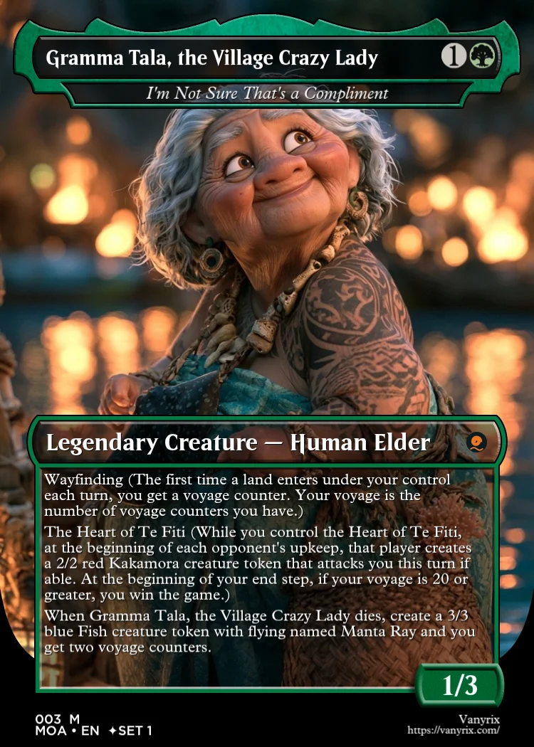 Gramma Tala, the Village Crazy Lady