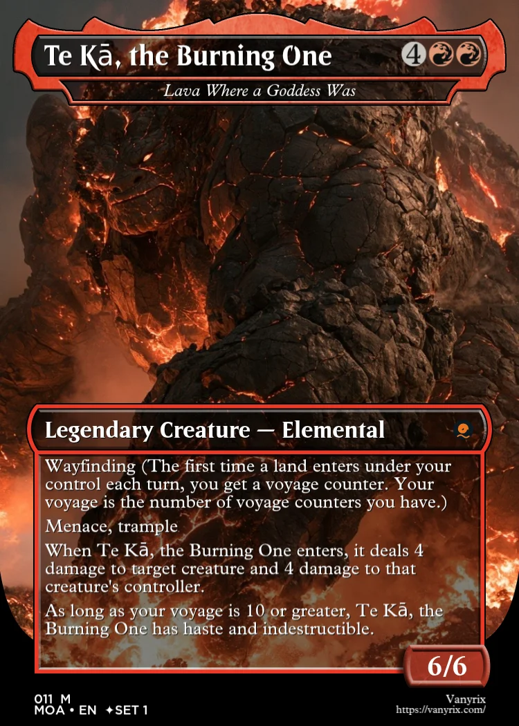 Te Kā, the Burning One