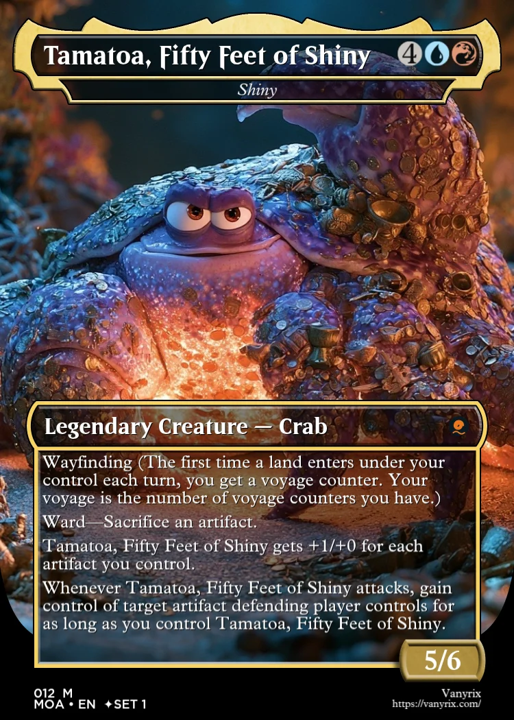 Tamatoa, Fifty Feet of Shiny