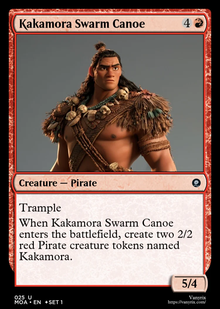 Kakamora Swarm Canoe