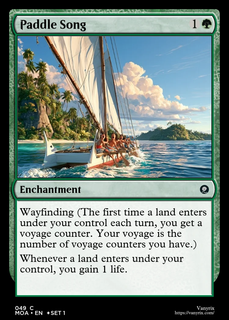 Paddle Song