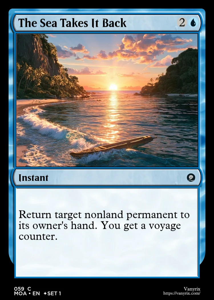 The Sea Takes It Back