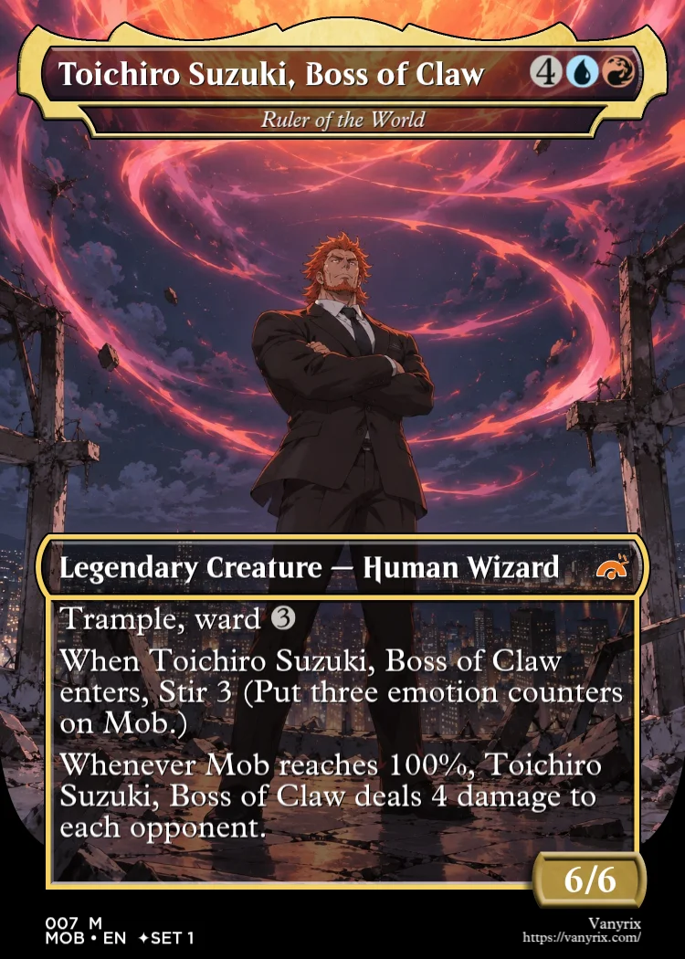 Toichiro Suzuki, Boss of Claw
