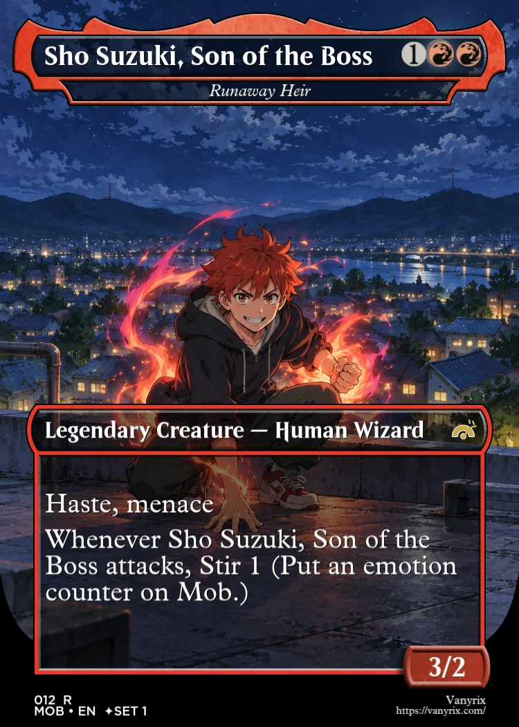 Sho Suzuki, Son of the Boss