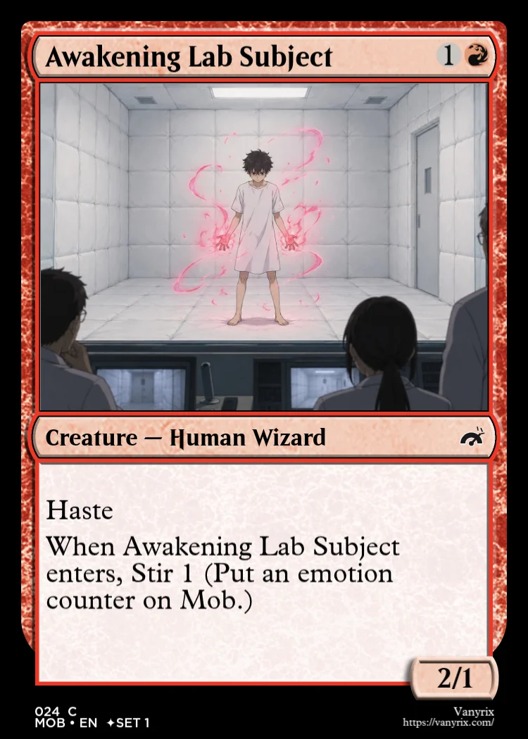 Awakening Lab Subject