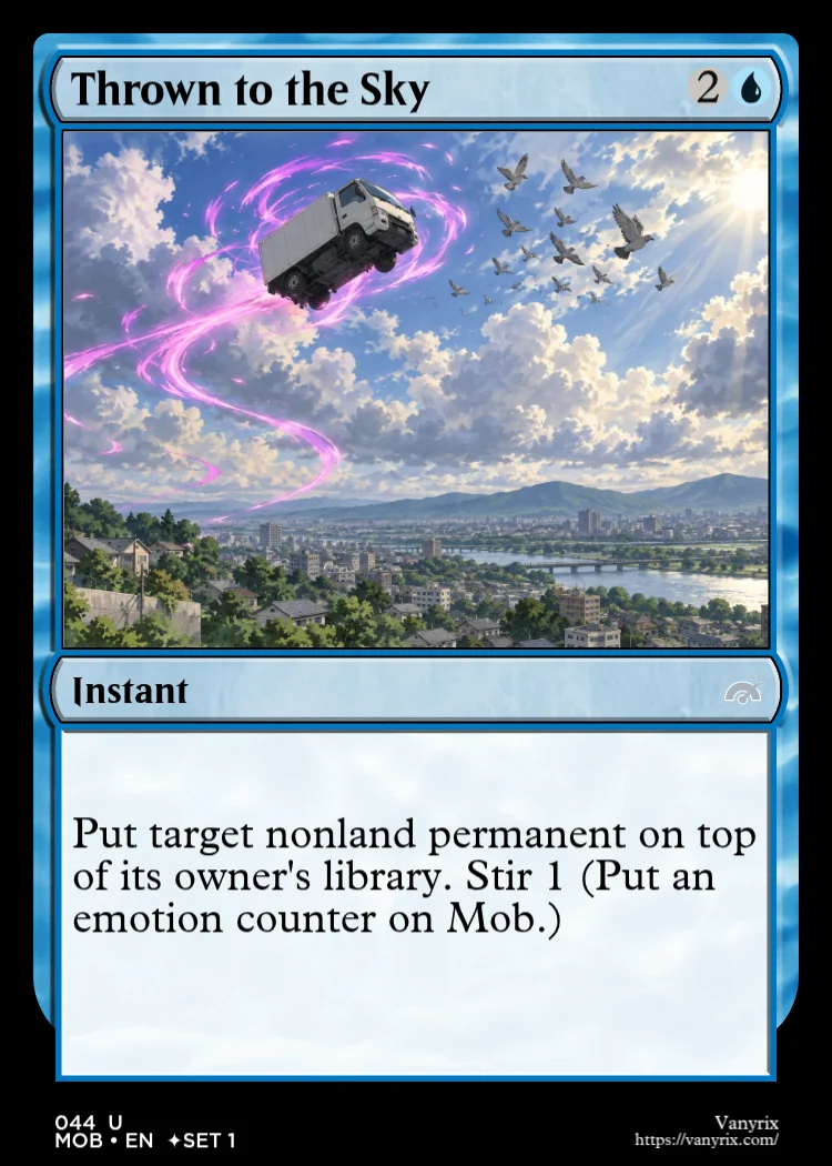 Thrown to the Sky