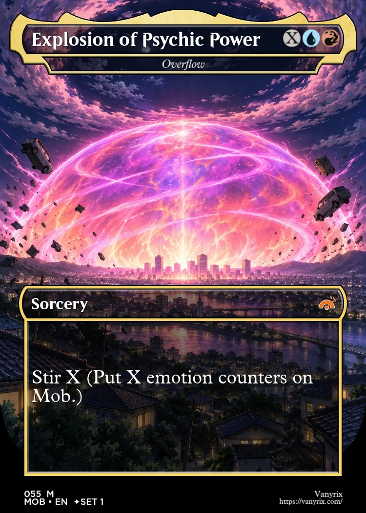 Explosion of Psychic Power