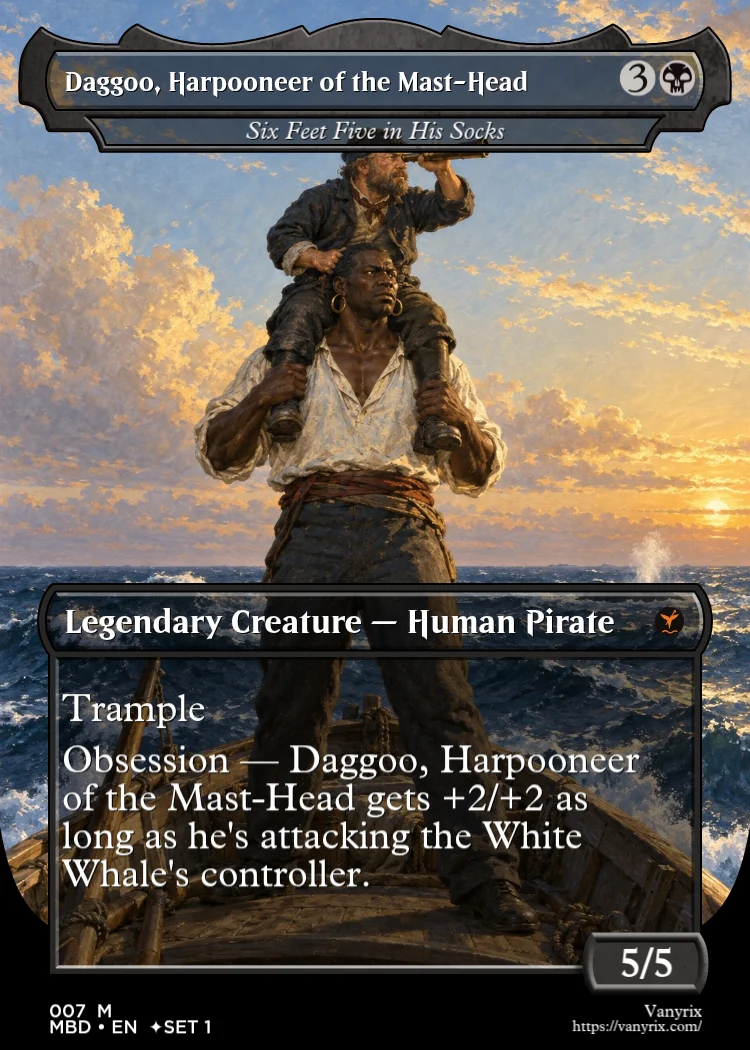 Daggoo, Harpooneer of the Mast-Head
