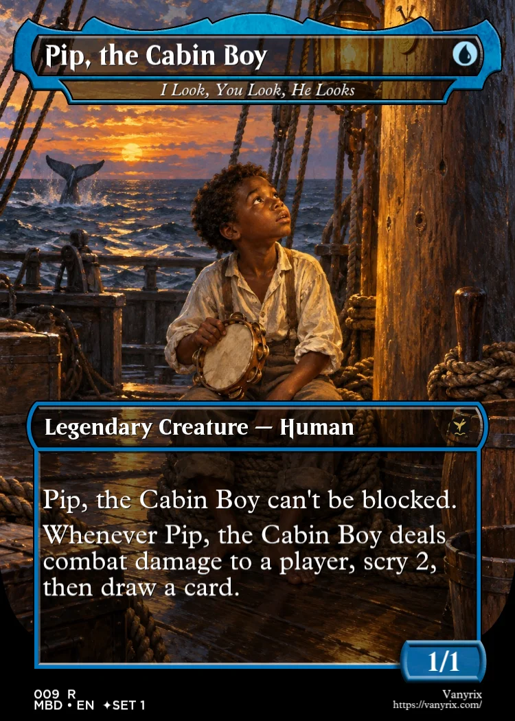Pip, the Cabin Boy