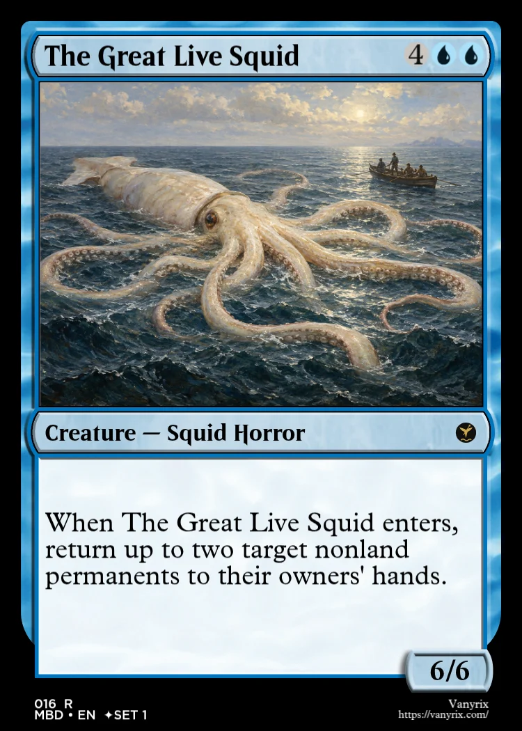The Great Live Squid