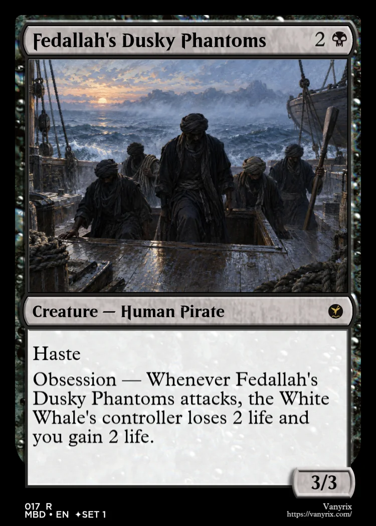 Fedallah's Dusky Phantoms