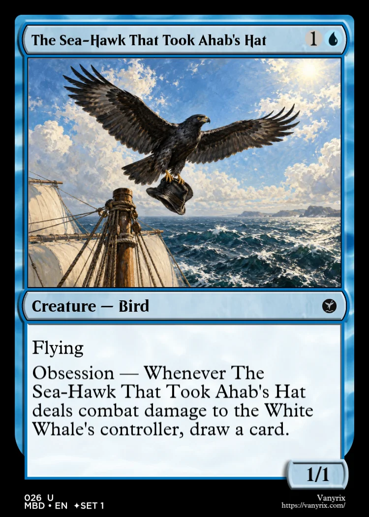 The Sea-Hawk That Took Ahab's Hat