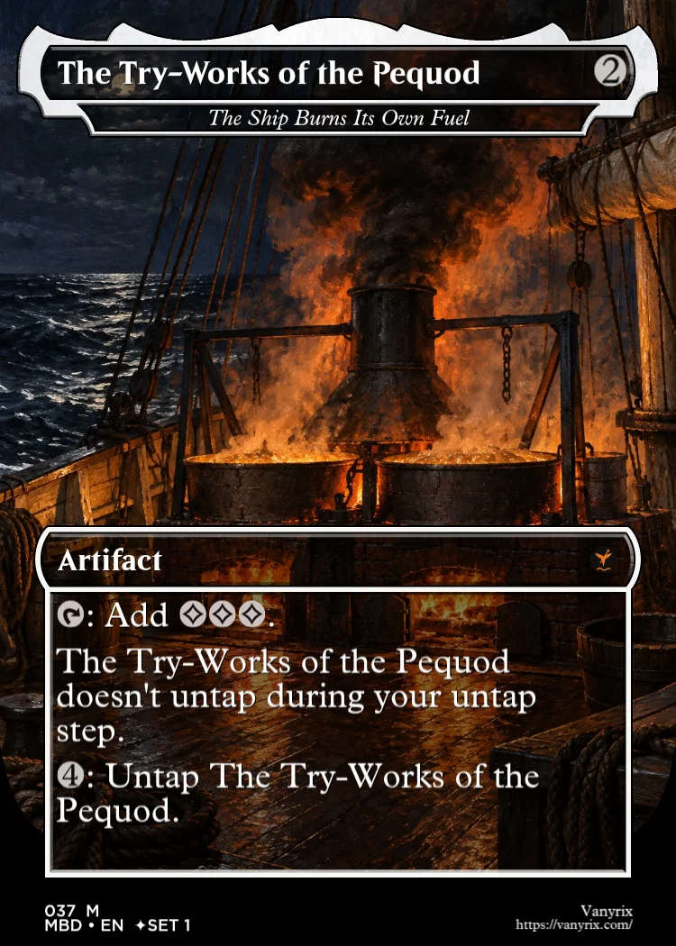 The Try-Works of the Pequod