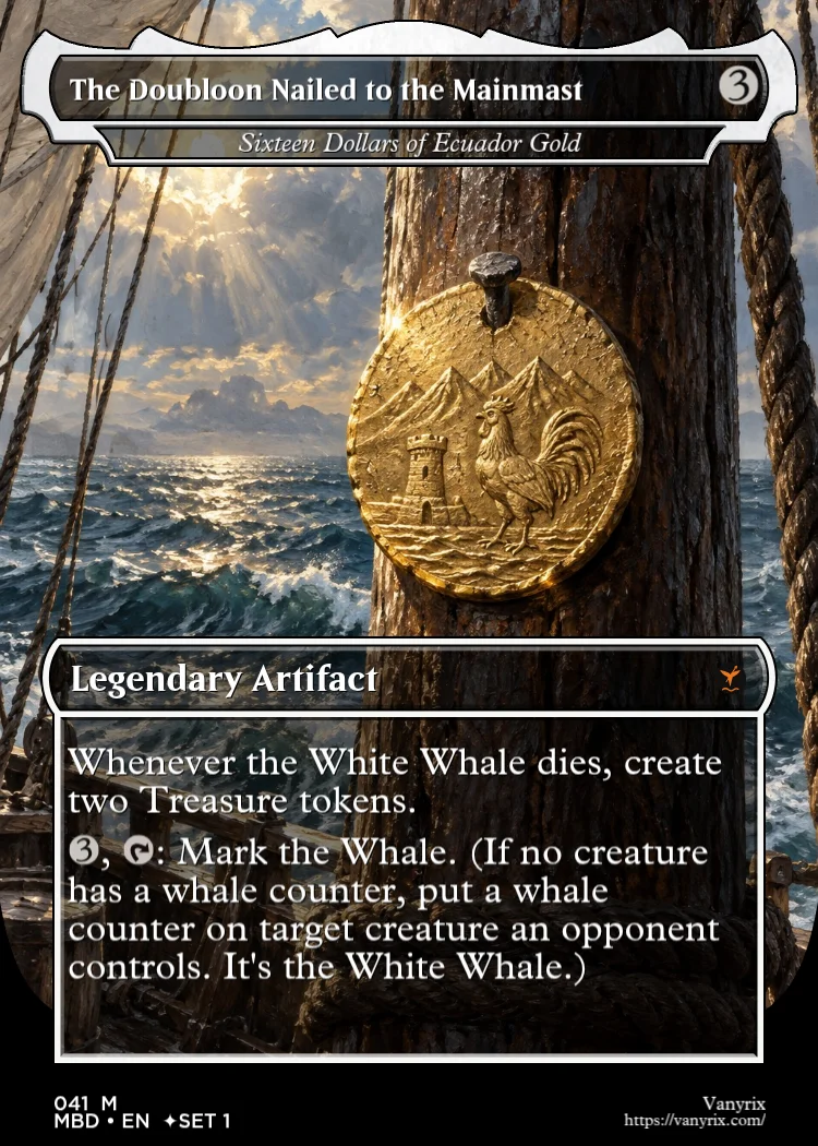 The Doubloon Nailed to the Mainmast