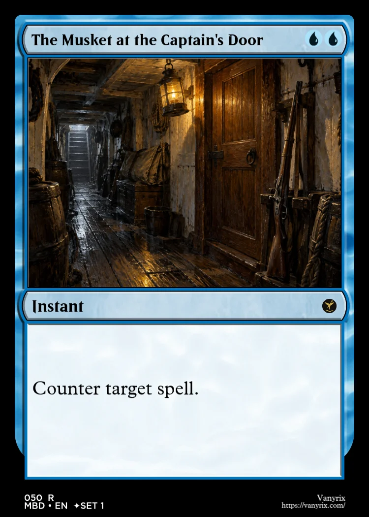 The Musket at the Captain's Door