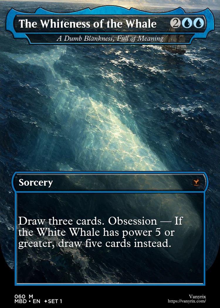 The Whiteness of the Whale