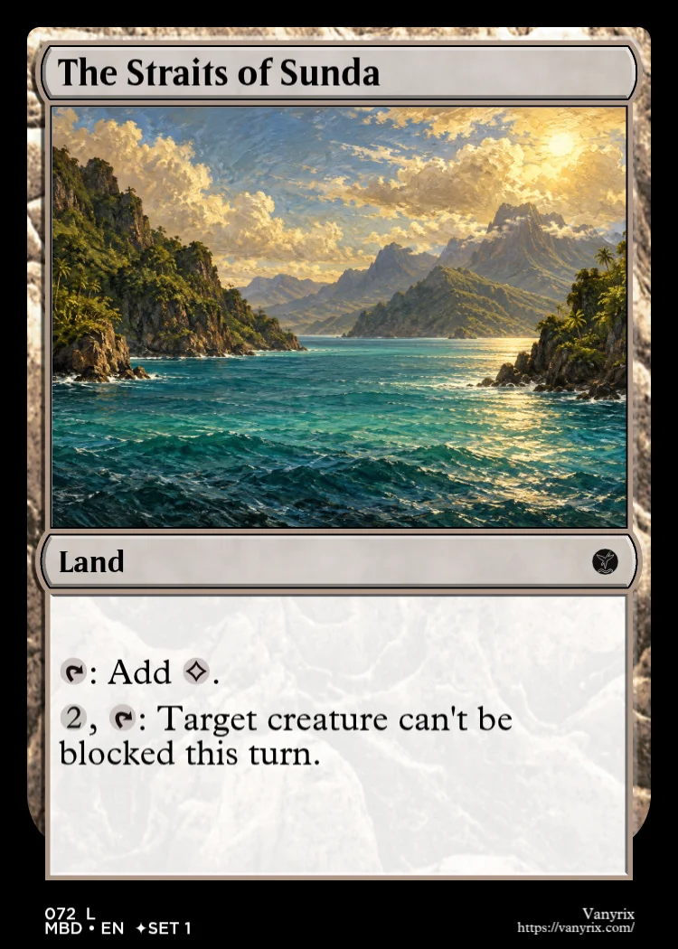 The Straits of Sunda