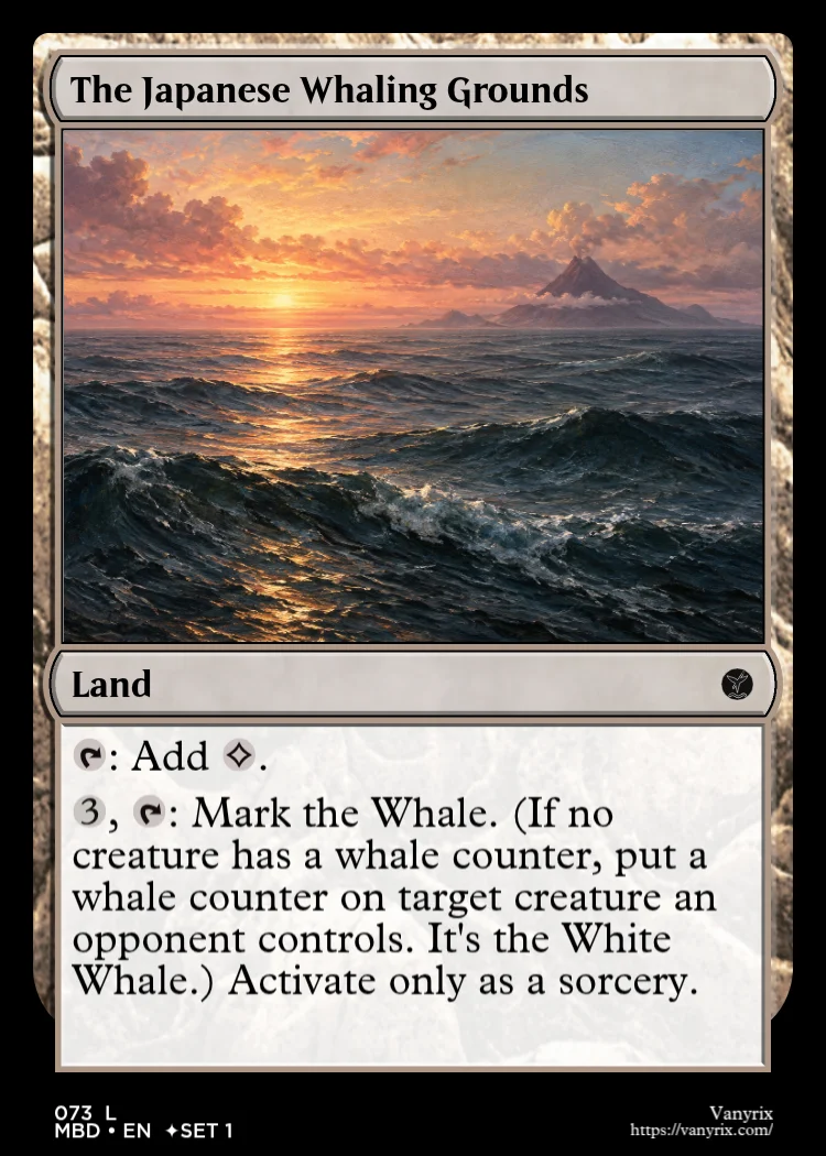 The Japanese Whaling Grounds