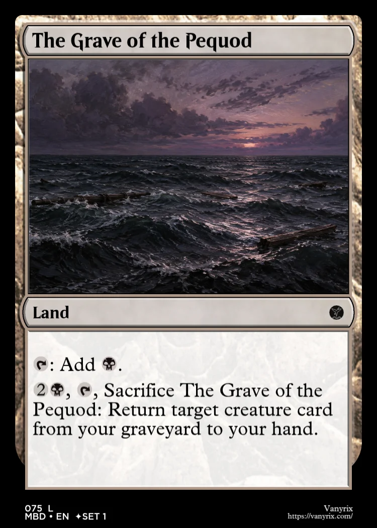 The Grave of the Pequod