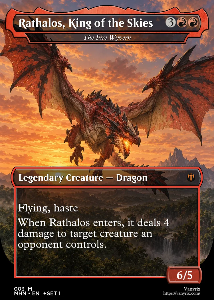 Rathalos, King of the Skies