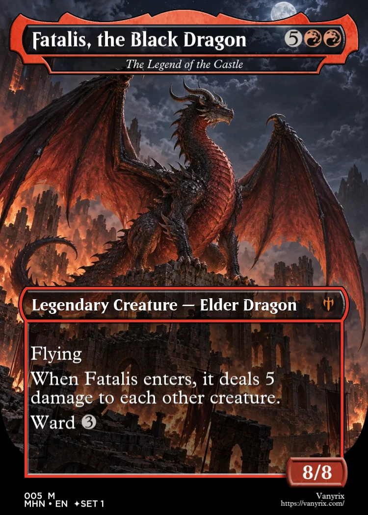 Fatalis, the Black Dragon