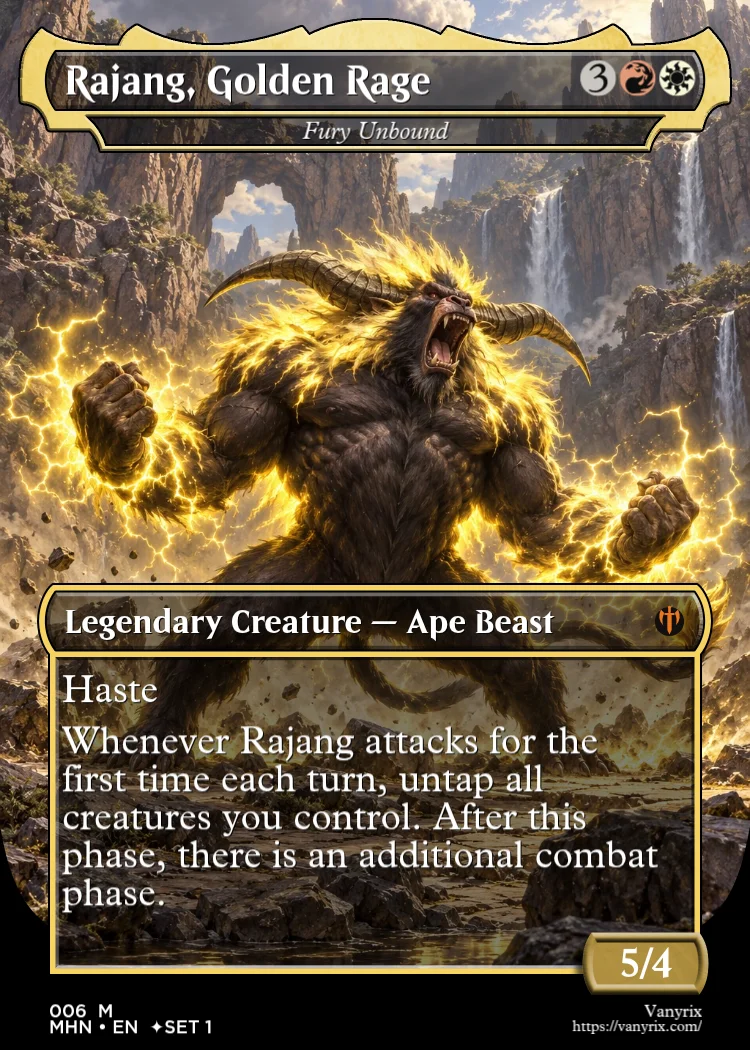 Rajang, Golden Rage
