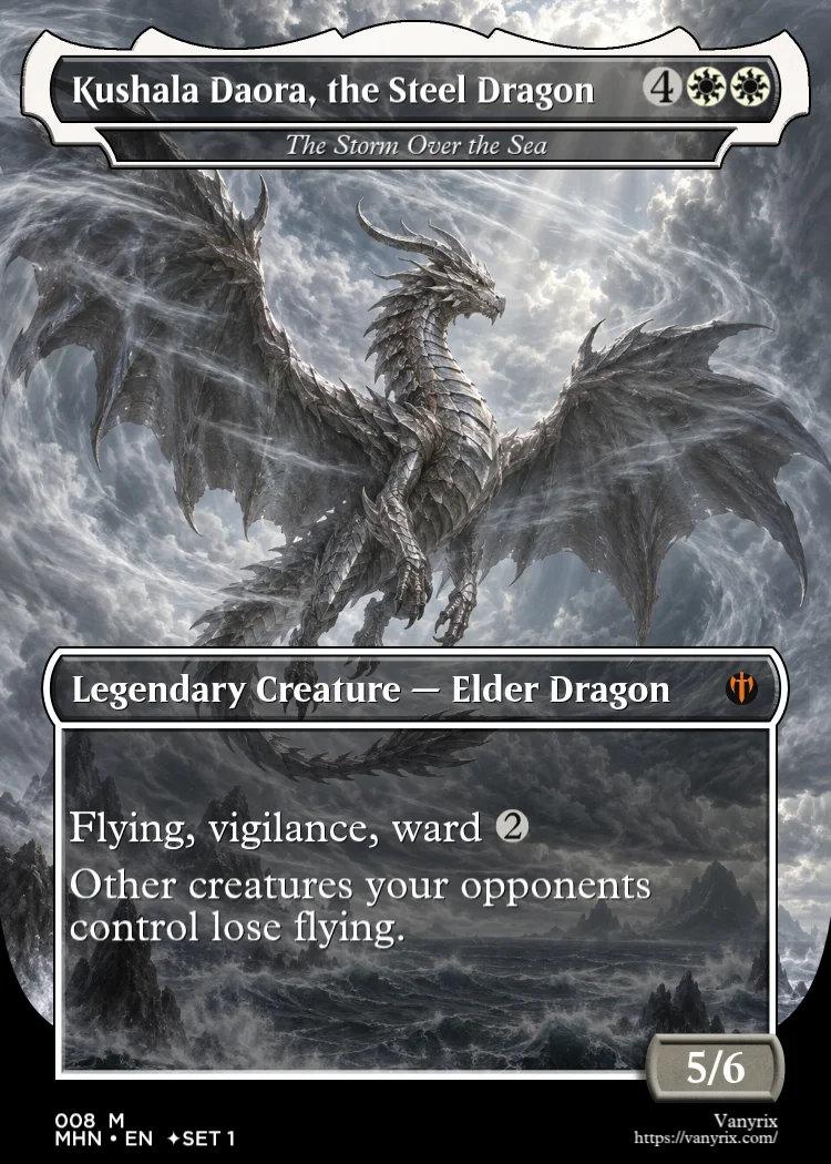 Kushala Daora, the Steel Dragon
