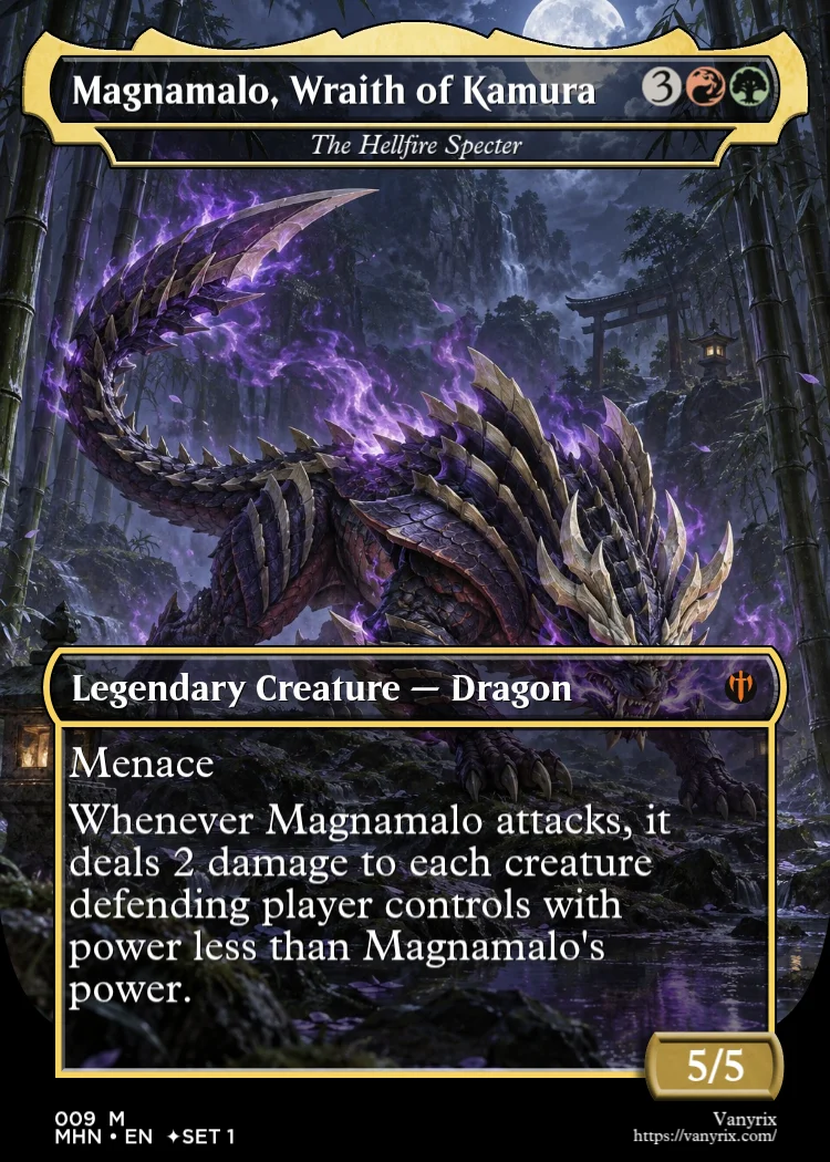 Magnamalo, Wraith of Kamura
