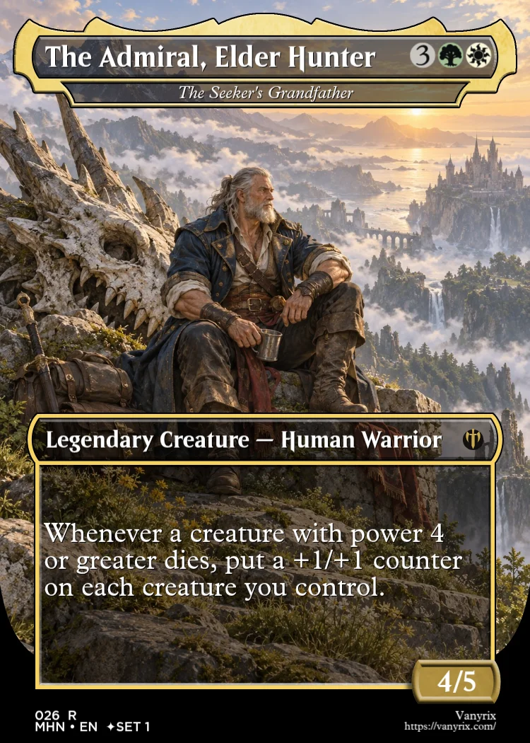 The Admiral, Elder Hunter