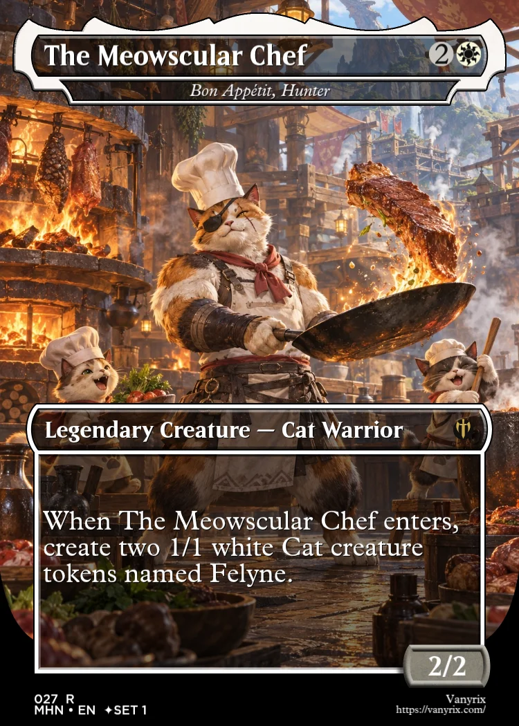 The Meowscular Chef