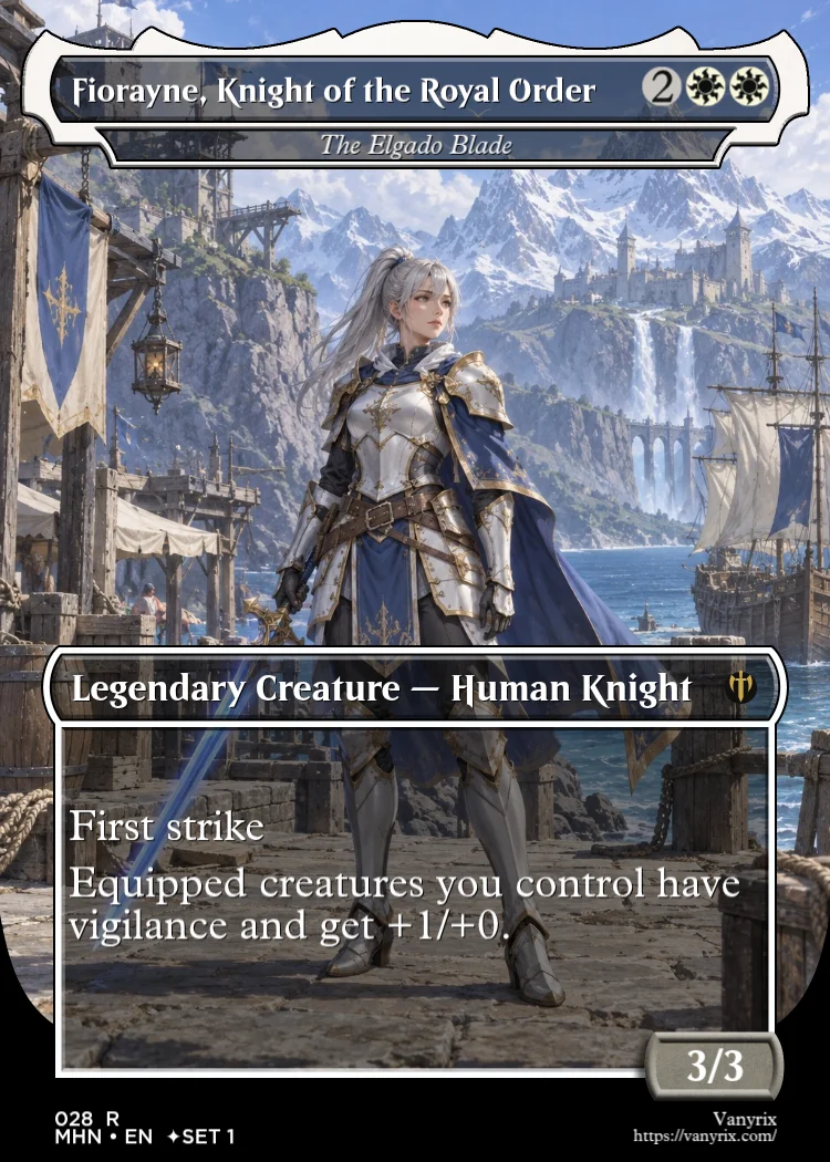 Fiorayne, Knight of the Royal Order