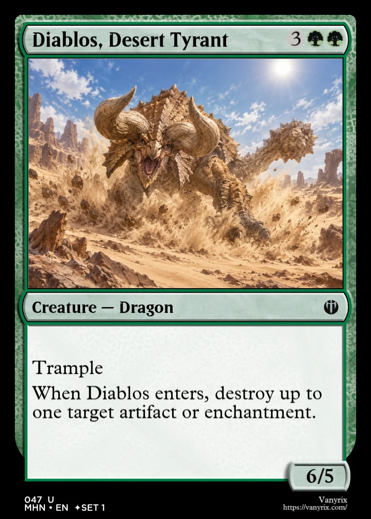 Diablos, Desert Tyrant