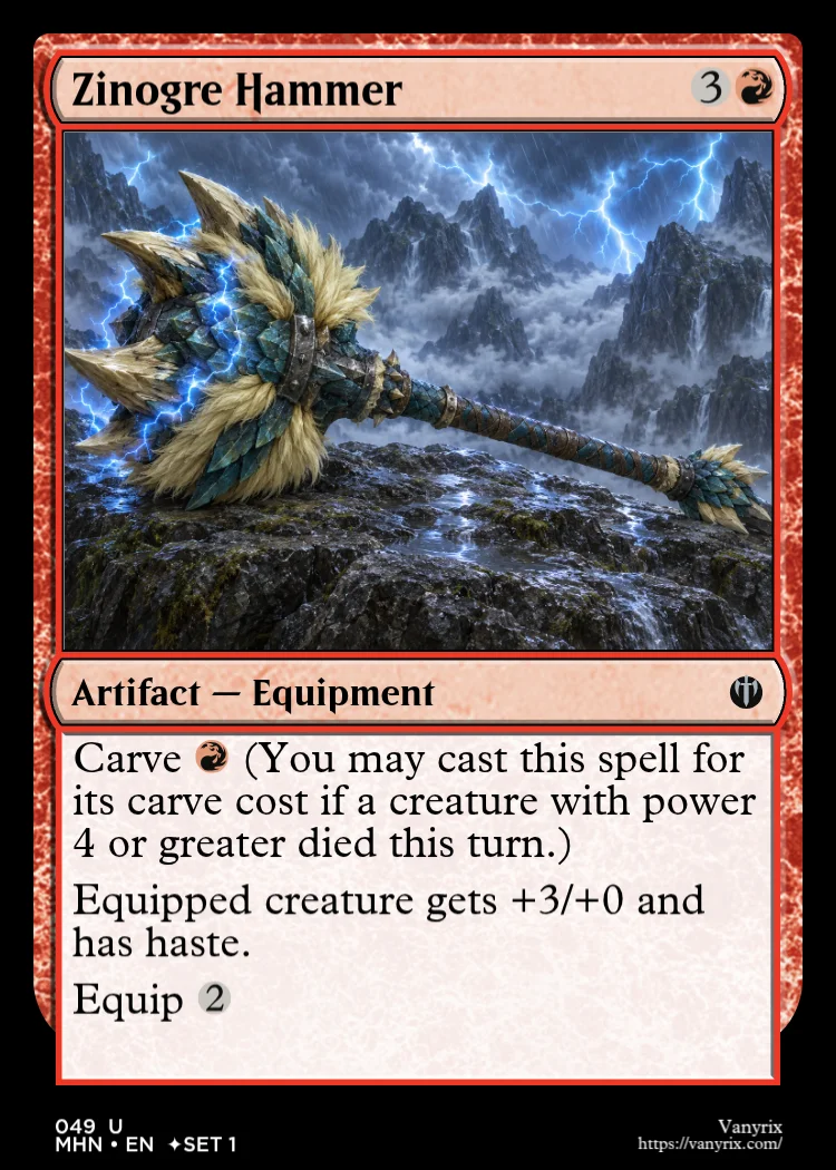 Zinogre Hammer
