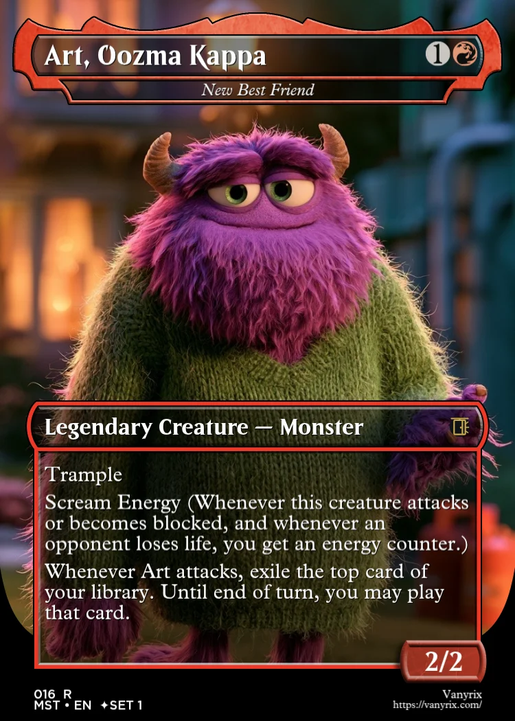Art, Oozma Kappa