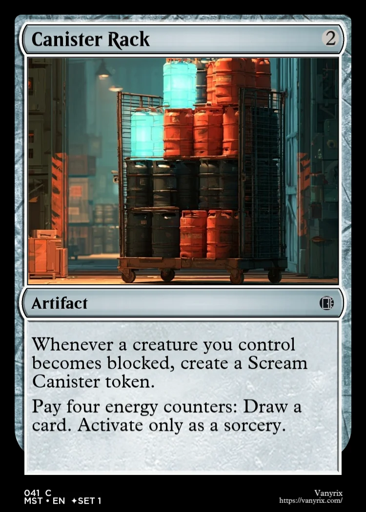 Canister Rack
