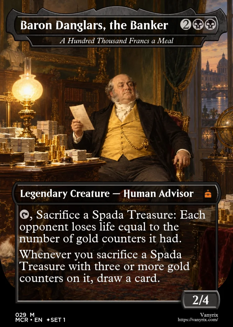 Baron Danglars, the Banker