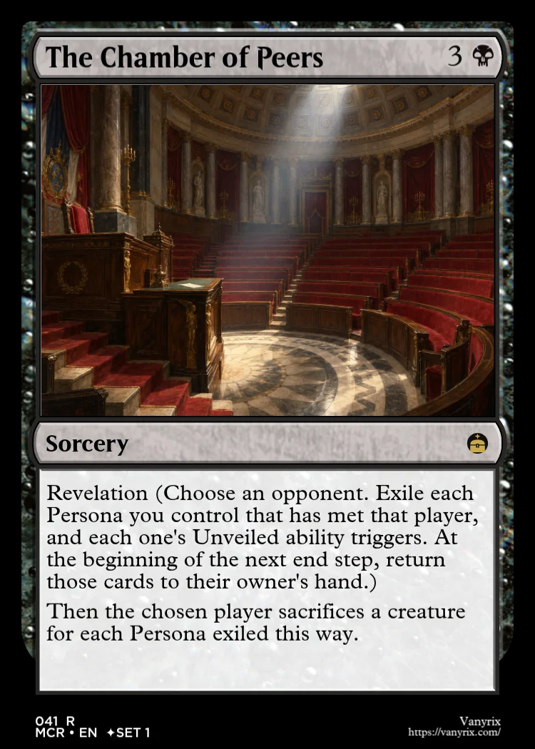 The Chamber of Peers