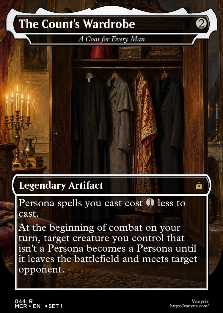 The Count's Wardrobe