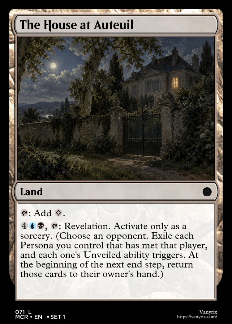 The House at Auteuil
