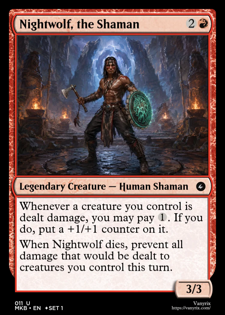 Nightwolf, the Shaman